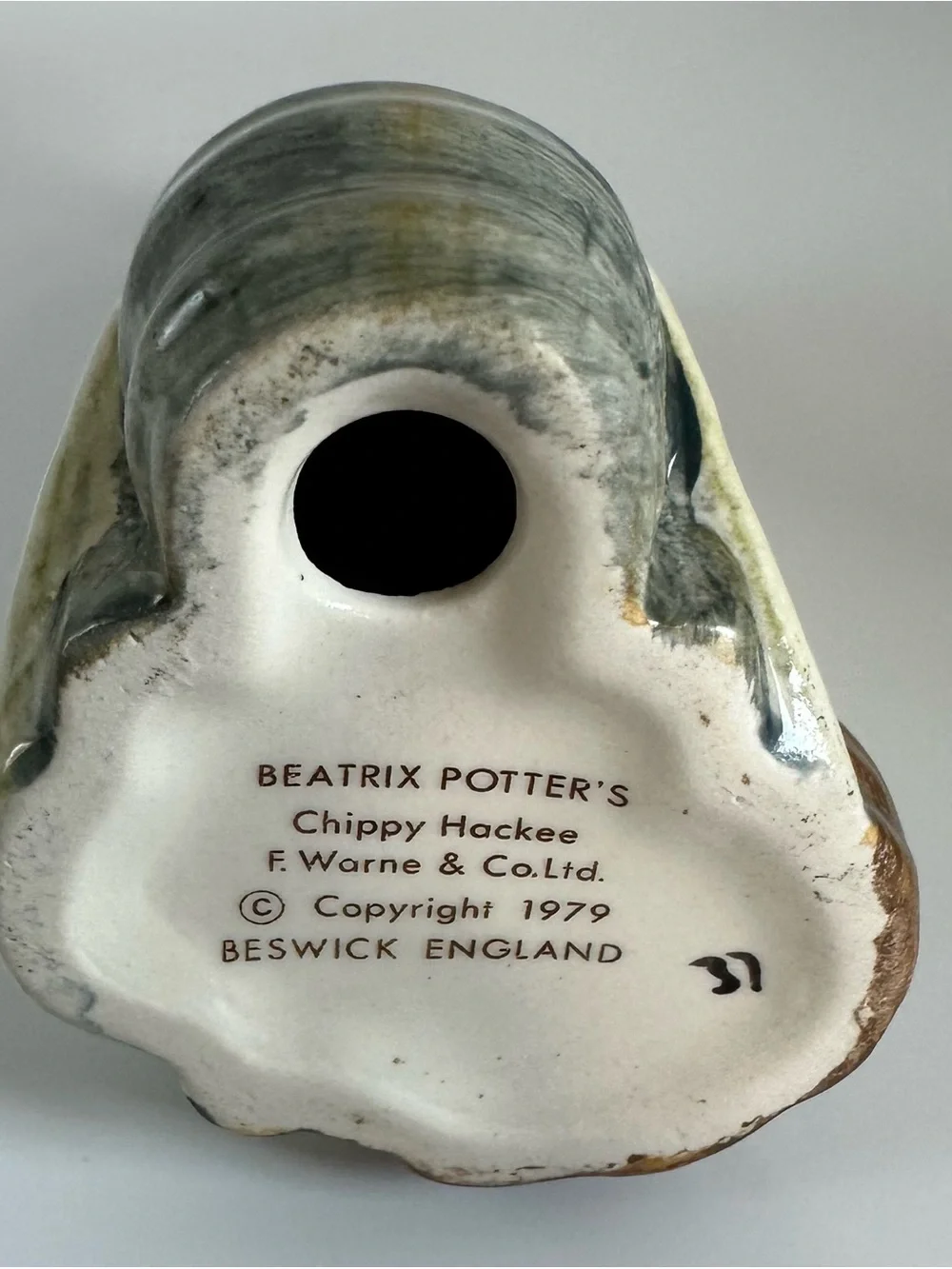 Beatrix Potter “Chippy Hackee”